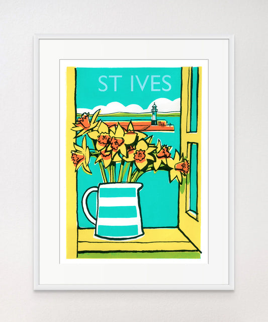 St. Ives Daffodils - Art Print