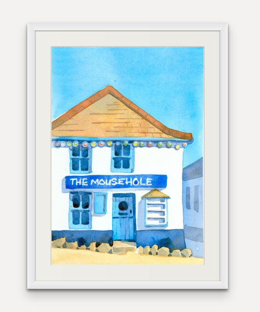 The Mousehole -  Watercolour Print