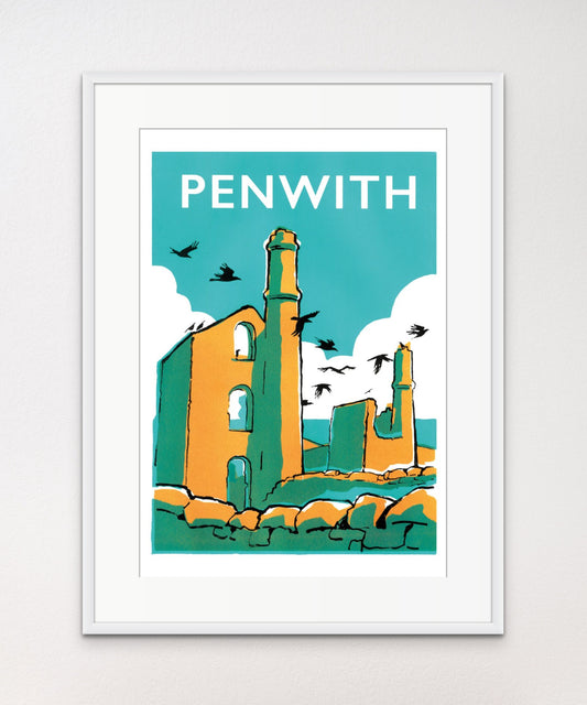 Penwith - With Text - Art Print