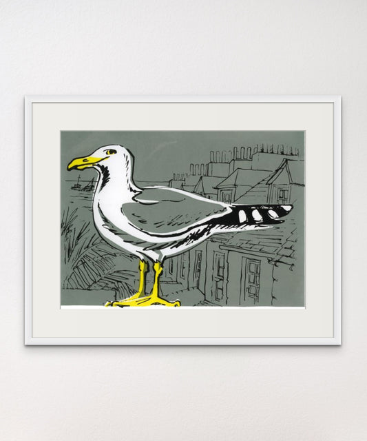 Seagull - Giclée Screen Print
